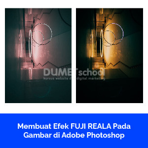 Membuat Efek FUJI REALA Pada Gambar di Adobe Photoshop