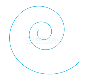 Mengenal Spiral Tool di Adobe Illustrator
